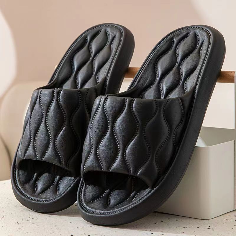 Soft Bottom Slippers For Women Summer Home Indoor Home Non-slip Bathroom Deodorant Slippers