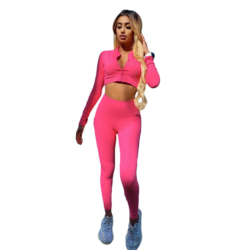 Women Long Sleeve Tight Suit (multicolours)