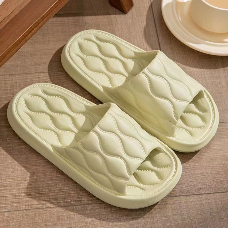 Soft Bottom Slippers For Women Summer Home Indoor Home Non-slip Bathroom Deodorant Slippers