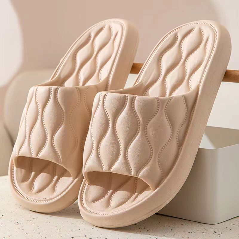 Soft Bottom Slippers For Women Summer Home Indoor Home Non-slip Bathroom Deodorant Slippers