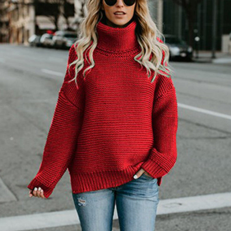 Women Causal Thick Jumper Sweater